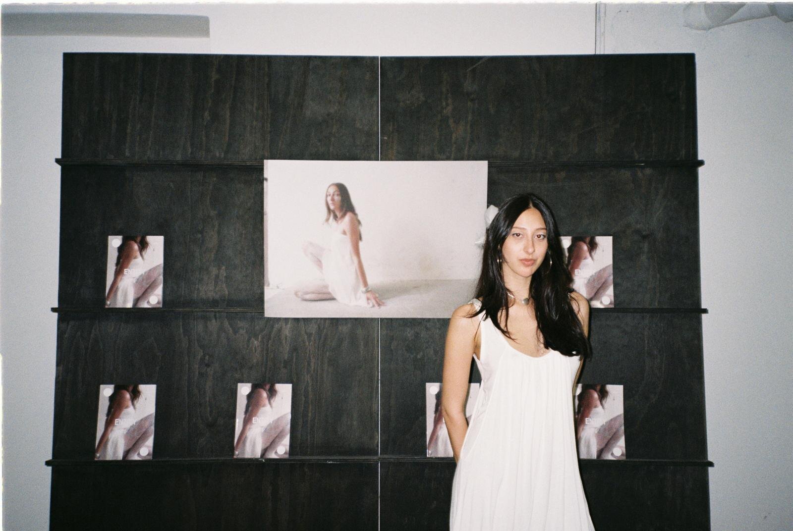 Nehir Kamaşak at the ENTITY launch event