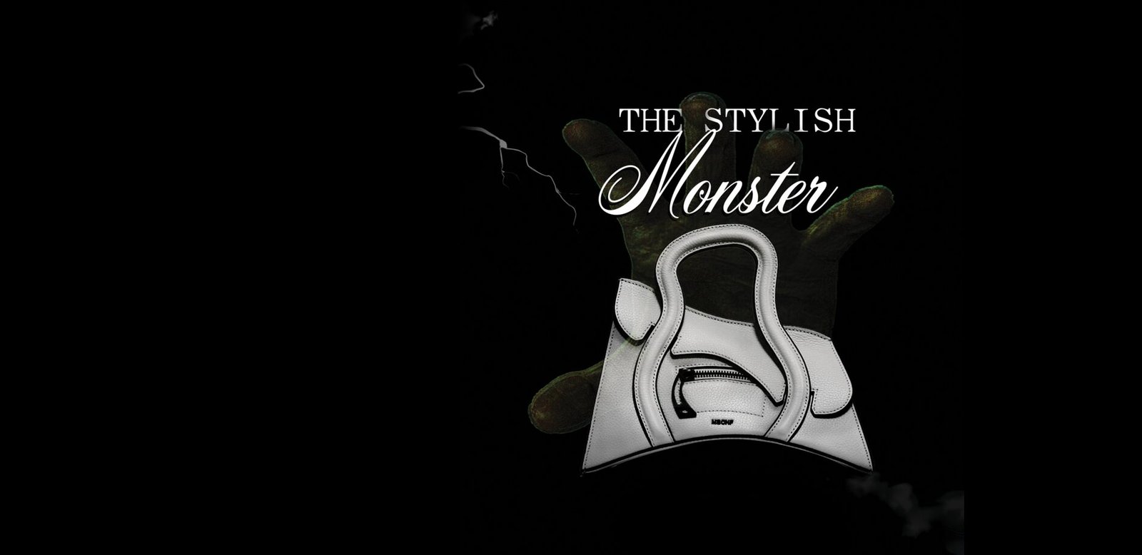 The Stylish Monster poster for MSCHF’s GSCT Bag