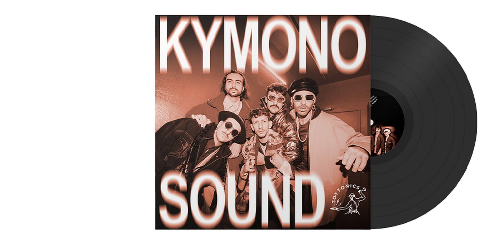 KymonoSound vinyl sleeve and record
